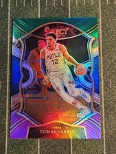 Tobias Harris PRIZMs 💥 GREEN PURPLE 🟩🟪  Select 2020-21 💥 76ers