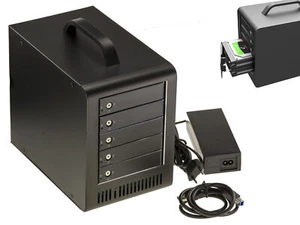 Housing Bay USB 3.0 5G 5x SATA 3.5 22 Dots 15+7 Power Supply 78w Raid 0 1 3 5 - Picture 1 of 3