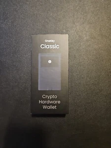 OneKey Hardware Crypto Wallet Cold Wallet Classic Bluetooth - Picture 1 of 3