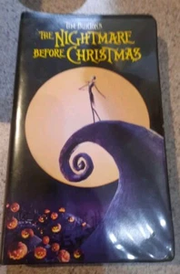 The Nightmare Before Christmas 1993 / VHS / A Tim Burton Story. - Picture 1 of 3