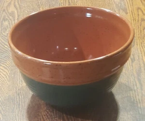 Denby Like Style Green and Brown Speckled Stoneware Ceramic Mixing Bowl - Picture 1 of 6