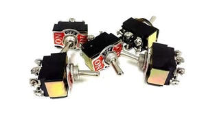 10 Pieces Heavy Duty Toggle Switch DPDT Center Off 20 Amp EC-1520 Nippon America - Bild 1 von 4
