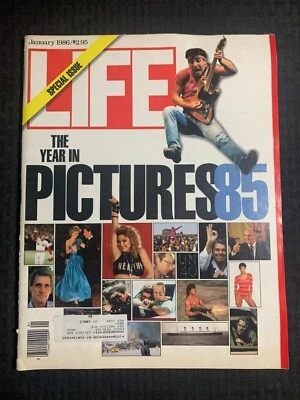 1986 Jan LIFE Magazine FN+ 6.5 Year in Pictures / Bruce Springsteen / Madonna - Image 1 of 4