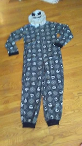 HALLOWEEN ERWACHSENE/JUGENDLICHE Jack Skelington Gr. Large PJ Kapuzenkostüm Pyjama 1 x 1407 - Bild 1 von 1