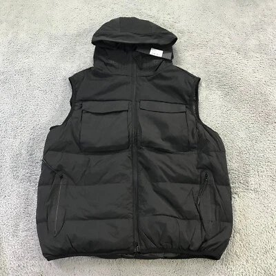 Isaora Jacket Mens Small Lech Vest Full Zip Hoodie Coat Black Casual Adult a4323 - Image 1 of 4