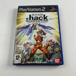 Dot Hack Part 4: Quarantine - Playstation 2 (PS2, 2004 PAL) Complete With Manual - Picture 1 of 7