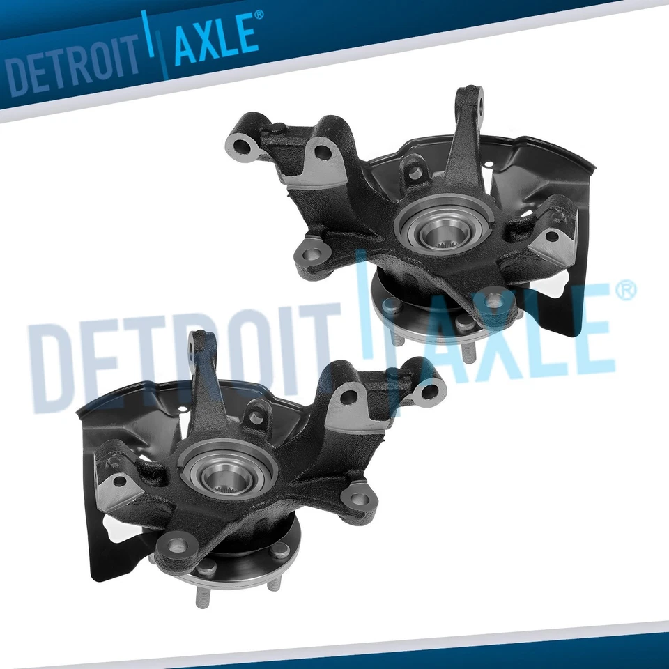 Conjunto de cojinete de cubo de rueda de nudillos delanteros para Mazda CX-9 CX-7 2007 2008-2015 Foto 1 de 4