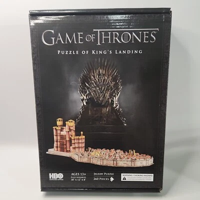 NEW HBO - Game of Thrones King's Landing 3D/4D Cityscape 260 Piece Jigsaw Puzzle - Image 1 of 4