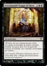 1X Endless Ranks of the Dead Innistrad Italian NM/EX MTG CARD