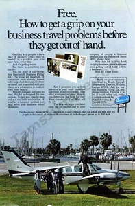 1980 Beechcraft Planes Aircraft Personal Great Vintage Print AD Historical (871) - Picture 1 of 1
