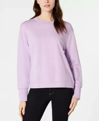 Tommy Hilfiger женщин розовый/лиловый со сборками детали толстовка $69,5 {&} - Изображение 1 из 4