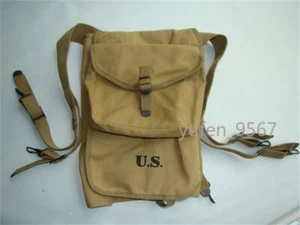 Durable WW2 WWII US Army M1928 Haversack Knapsack Backpack Bags Equipment New - Afbeelding 1 van 5