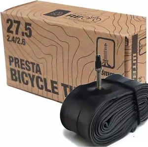 27.5 X 2.4/2.6 Inner Tube, 33Mm Presta Valve, Black - Picture 1 of 6