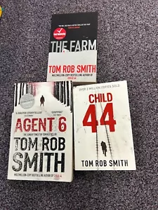 Tom Rob Smith 3 book bundle Child 44 / Agent 6 & The Farm - Picture 1 of 1