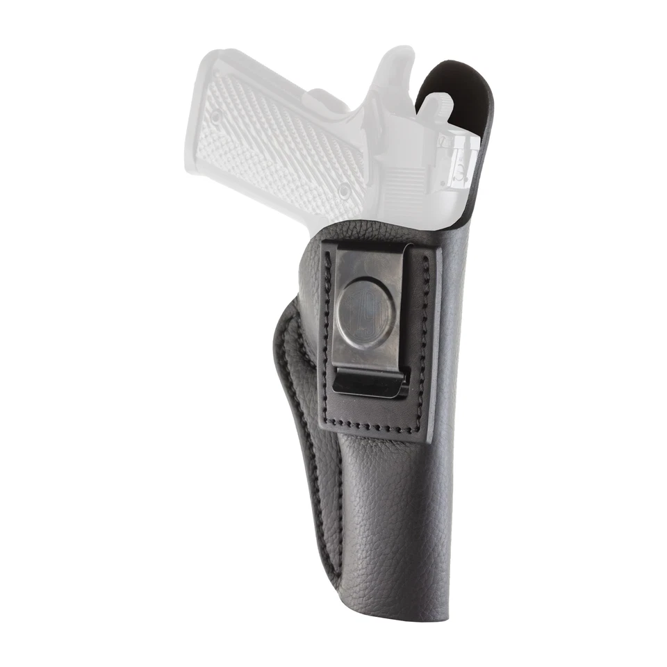 1791 Gunleather Sch6nsbr Smooth Gov 1911 Black Conceal Carry RH Pistol Holster