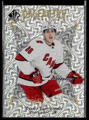2021-22 Sp Authentic Pageantry Teuvo Teravainen #P-45 H4R3B - Image 1 of 2