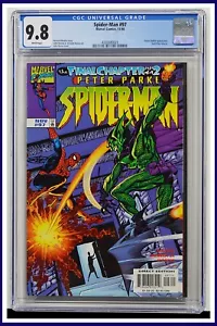 Spider-Man #97 CGC bewertet 9,8 Marvel November 1998 weiße Seiten Comicbuch. - Bild 1 von 2