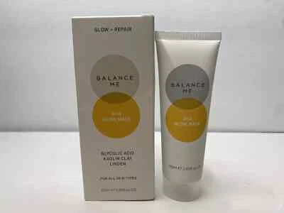 Balance Me AHA Glow Mask Glycolic Acid Kaolin Clay Linden • 1.69 Fl Oz - Image 1 of 2