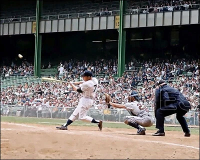 Mickey Mantle Photo #3 8X10 New York Yankees Colorized FREE Shipping - Image 1 of 4
