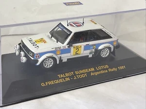 1/43 TALBOT SUNBEAM LOTUS RALLY ARGENTINA 1981 RAGAZZO FREQUELIN - Foto 1 di 2