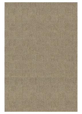 Koeckritz Patchwork Taupe Area Rug | Eco-Friendly & High-Traffic Durable - Image 1 of 4