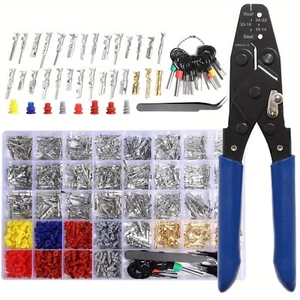 Connector Pin Set Clamp  Automobile Car Electric 1/1.5/1.8/2.2/2.3/2.5/2.8/3.5mm - Picture 1 of 6