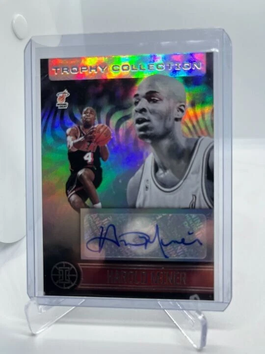 2020-21 Panini Illusions Trophy Collection Harold Miner #TC-HAR Auto Miami Heat  - Image 1 of 2