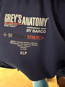 Grey’s Anatomy Barco Active Scrub Pants Women’s Size XLNavy Blue - Picture 1 of 8