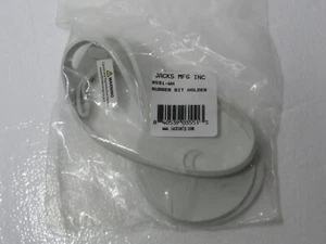 Jacks Horse Rubber Bit Holder R591-WH WHITE, Keeps your horse from choking - Picture 1 of 3