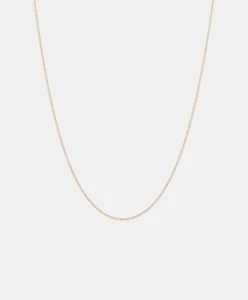 MICHAEL HILL 45cm (17") 0.95mm Width Solid Cable Chain In 10kt Rose Gold RRP$149 - Picture 1 of 2