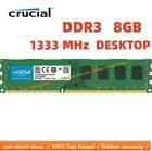 CRUCIAL DDR3 8GB 1333 MHz PC3-10600 Desktop 240-Pin DIMM Non ECC Memory RAM 1x8G