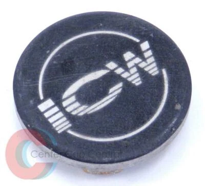 ICW 10373 Racing Wheel Center Hub Cap Custom Rim Black Hubcap 1pc 2 3/8" - Изображение 1 из 2