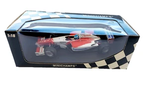 Minichamps Formel 1 Modellauto 1:18 Panasonic Toyota Racing TF102 M. Salo (2002) - Bild 1 von 7