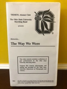 1991 Ohio State University Marching Band Alaun Memories: The Way We Were VHS-Kassette - Bild 1 von 8