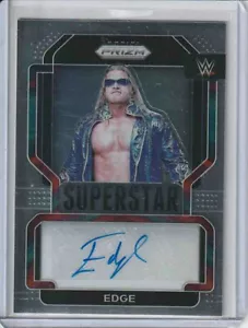 2022 Panini Prizm WWE Superstar Autograph Edge - Picture 1 of 1