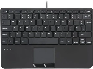Perixx Periboard-409H Compact Wired USB Mini Keyboard, Black - Picture 1 of 8