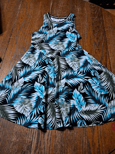 UNDERCOVER Piccolo abito da sole hawaiano Victoria Secret rosa tropicale floreale floreale vacanza