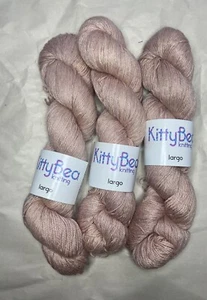 KittyBea Knitting Largo Yarn 3-skein Bundle / Lorelei Knit Kit - Picture 1 of 4