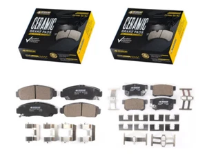 Front Rear Ceramic Brake Pads For 2004-2008 Acura TSX Base Sedan 2.4L OE Spec - Picture 1 of 4