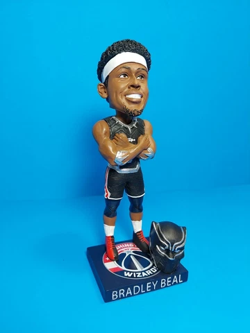 BD Sports Wizards Bradley Beal 7" Black Panther Bobblehead figure Marvel *see! Cover