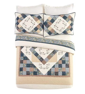 Better Homes & Gardens Home Beige Americana Cotton 100% cotton Quilt Full/Queen