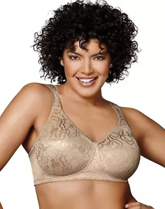 NIB! Playtex Sz 38DDD 18 Hour Ultimate Lift Support Wireless Bra 4745 Nude - Picture 1 of 6