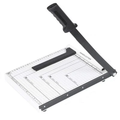 PC-A4 TAGLIA CARTA CUTTER PROFESSIONALE fogli A4 A5 ghigliottina metallo TAGLIERINA