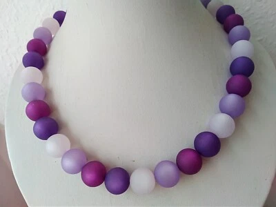 Polaris Perlen Kette italienische Perlen neu Magnetverschluß - Bild 1 von 4