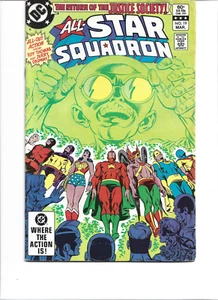 ALL- STAR SQUADRON # 19 (DC 1983)ROY THOMAS- VG - Picture 1 of 2
