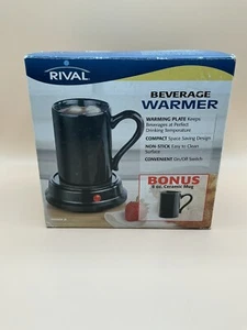 Rival Beverage Warmer with Bonus 8 oz Coffee Mug - NIB - Picture 1 of 3