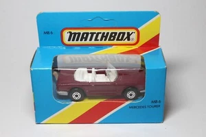 Matchbox Superfast MB 6 Mercedes Tourer - Plum, Silver Lesney Base - Bild 1 von 1