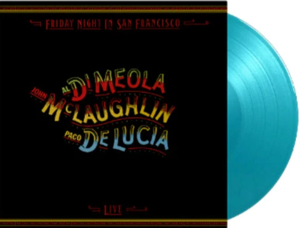 Al Di Meola, John McLaughlin & Paco De Lucia - Night In San Francisco Vinyl LP - Bild 1 von 1