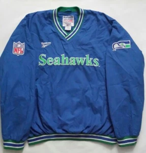 Vintage Seattle Seahawks Reebok Pro Line Authentic Pullover Jacke Gr. XXL - Bild 1 von 6