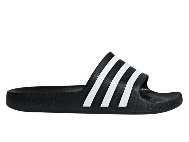 adidas Adilette Aqua Ciabatte da Uomo - Core Black / Cloud White / Core Black, EU 42